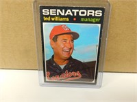 1971 Topps Ted Williams #380 Baseball Card