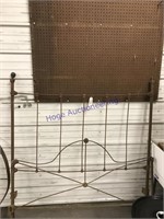 IRON BED FRAME, 2 PIECES, 52" WIDE