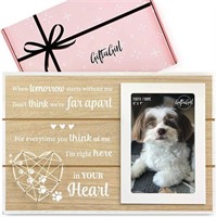 Dog Memorial Picture Frame