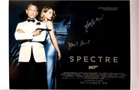 Daniel Craig Autograph James Bond  Poster