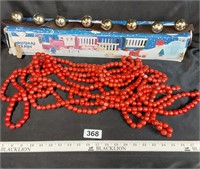 Wood Train, Beads and Bells