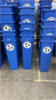 recycling bins