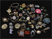 Assorted Pins, Cufflinks, Medals and more
