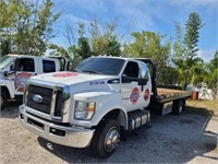 2016 Ford  F650 Tow Truck 206K Miles Salvage Title