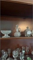 Top shelf glassware