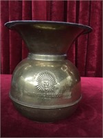 Vintage Brass Spittoon