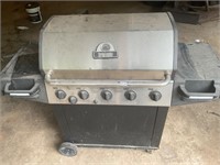 Broil mate stainless gas grill w bottle