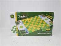 New! John Deere Checkers Set. Great gift idea