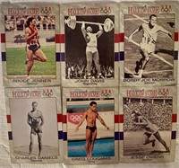 Lot of Six Olympic Cards