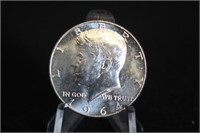 1964 Uncirculated Silver Kennedy Half Dollar