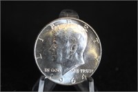 1964 Uncirculated Silver Kennedy Half Dollar