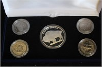 Set of Buffalo Coins 1oz .999 Silver