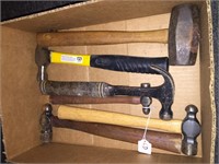 Lot of 6 hammers Assorted