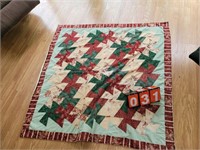 small quilt had made