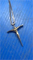 Sterling cross necklace