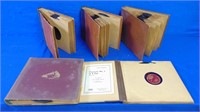 Lot Of 78 R P M Records, R C A His Masters Voice
