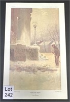 Paul Sawyier Print "After the Snow? 13.5x21