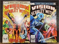 Comics Vision and the Scarlet Witch #1 (1982) & #4