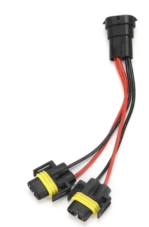 (New)Headlight Splitter Wire, H11/H8 2-Way
