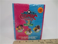 Full box 1992 Comic Ball 3 collector cards