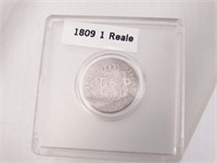 1809 Spanish Silver 1 Real - Colonial