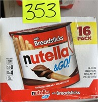 nutella & go breadsticks