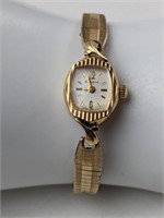 14KT GOLD BULOVA WATCH