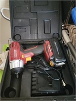 Chicago Electric Impact Drill & Battery in Case