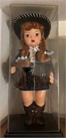 J - COLLECTIBLE COWGIRL DOLL (B1)