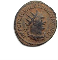 253-260 AD Valerian AU AE Anton