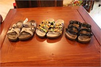 Group of sandals