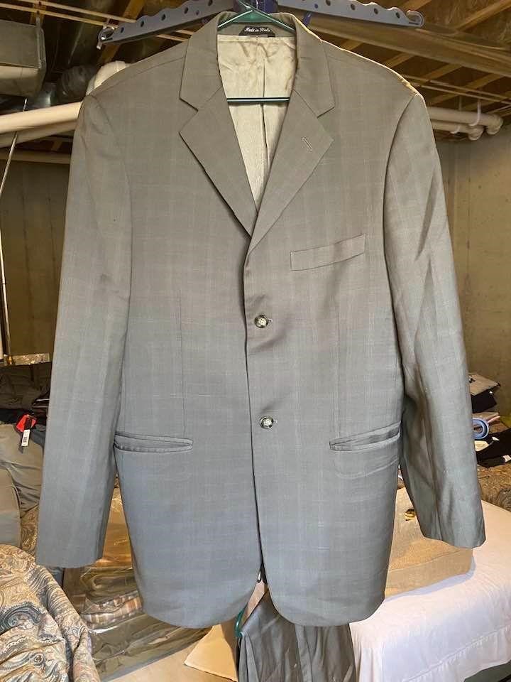 Georgio Sanetti Men's Suit 40R 34 x 32