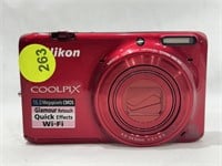 Nikon CoolPix S6500 Point & Shoot Camera w/