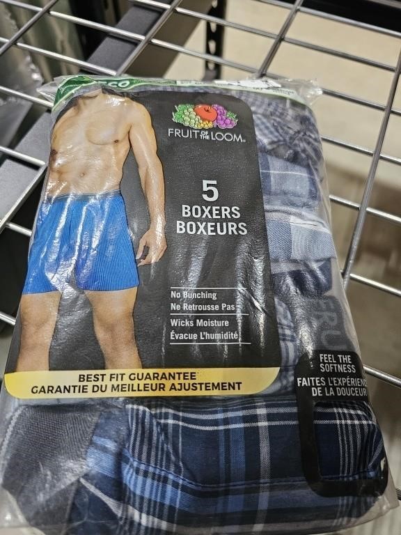 Fruit of the Loom Men's 5 Pack Exposed Waistband
