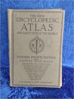 THE NEW ENCYCLOPEDIC ALTAS 1914 PANAMA WAR MAPS