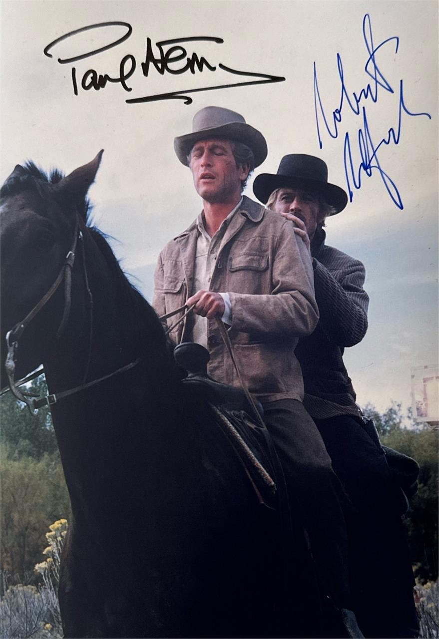 Autograph COA Butch Cassidy Sundance Kid Photo