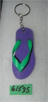 Flip flop novelty key chain