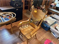 Oak Arm Chair