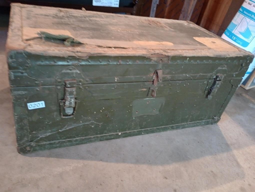 military trunk