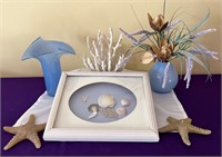 Krosno Józefina Vase, Framed Sea Shells++