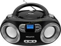 MEGATEK Portable Stereo CD Player Boombox