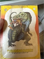 DINOSAURS ATTACK 1988 TRADING CARDS