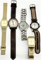 5pc Vintage Wrist Watches