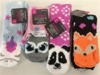 4 Pairs Ladies Cozy Knee-Hi Socks