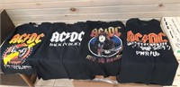 4 ACDC T-Shirts
