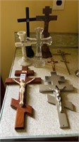 Lot of Religious Crosses