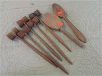 WOODEN SPOONS & MALLETS