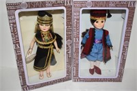 2 Vtg Effanbee Dolls of World Cleopatra, Turkey