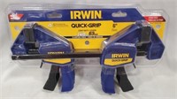 NEW Irwin Light-Duty 4pc Mini Bar Clamps P13C