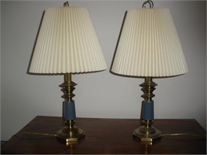 (2) Table Lamps  22 inches tall